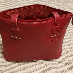 Aigner red purse